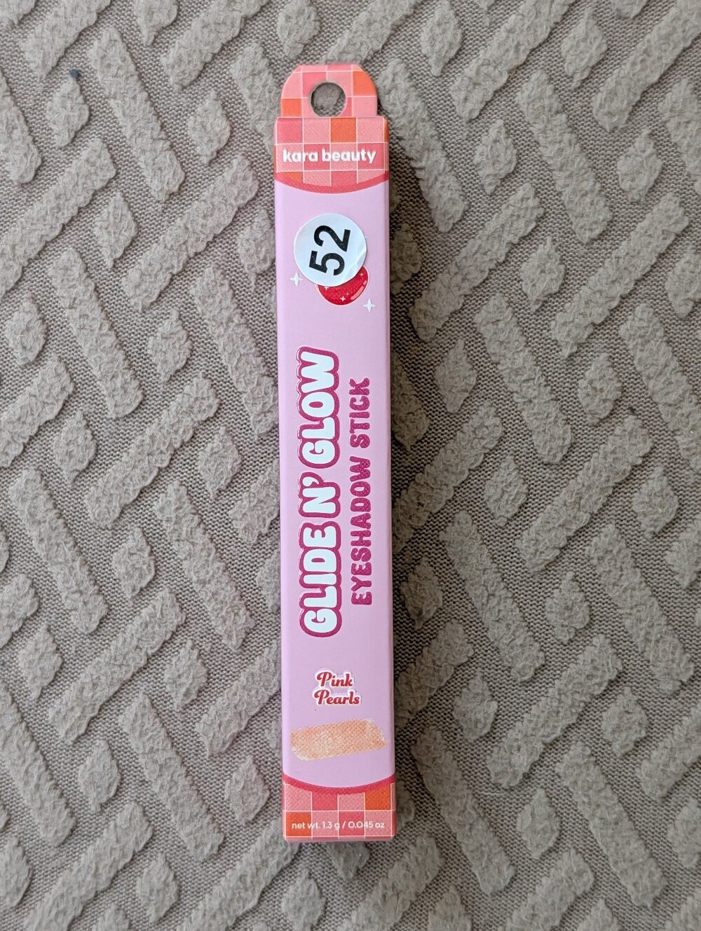 Kara Beauty Glide N´Glow Pink Pearl Eyeshadow Stick NIB - Picture 3 of 5